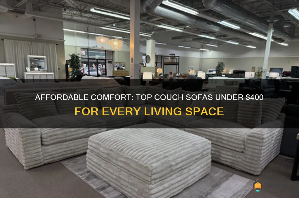 best couch sofa under 400