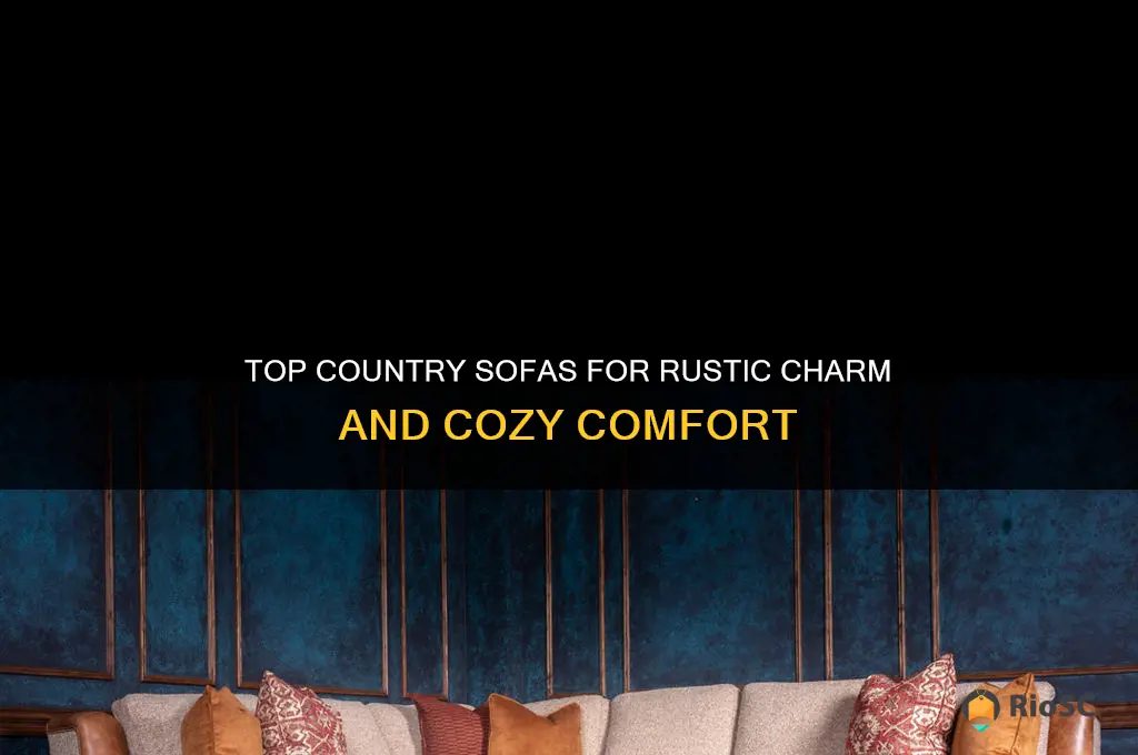 best country sofas