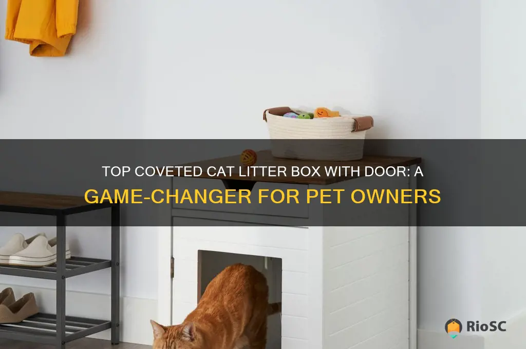 best coveted cat litter box with door