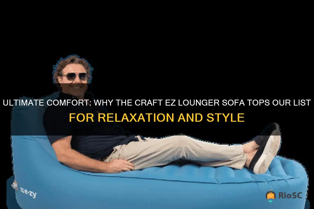 best craft ez lounger sofa