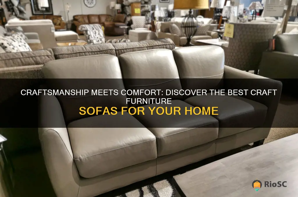 best craft furniture sofa