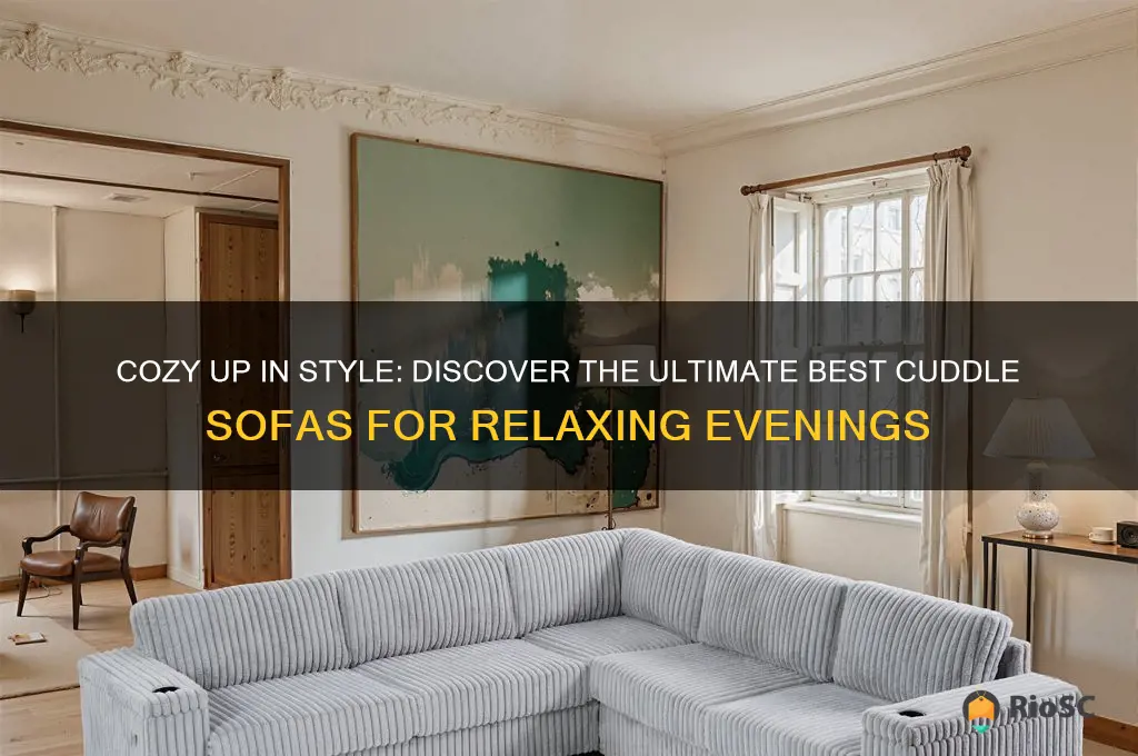 best cuddle sofas