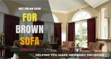 Perfect Curtain Colors to Complement Your Brown Sofa: A Stylish Guide