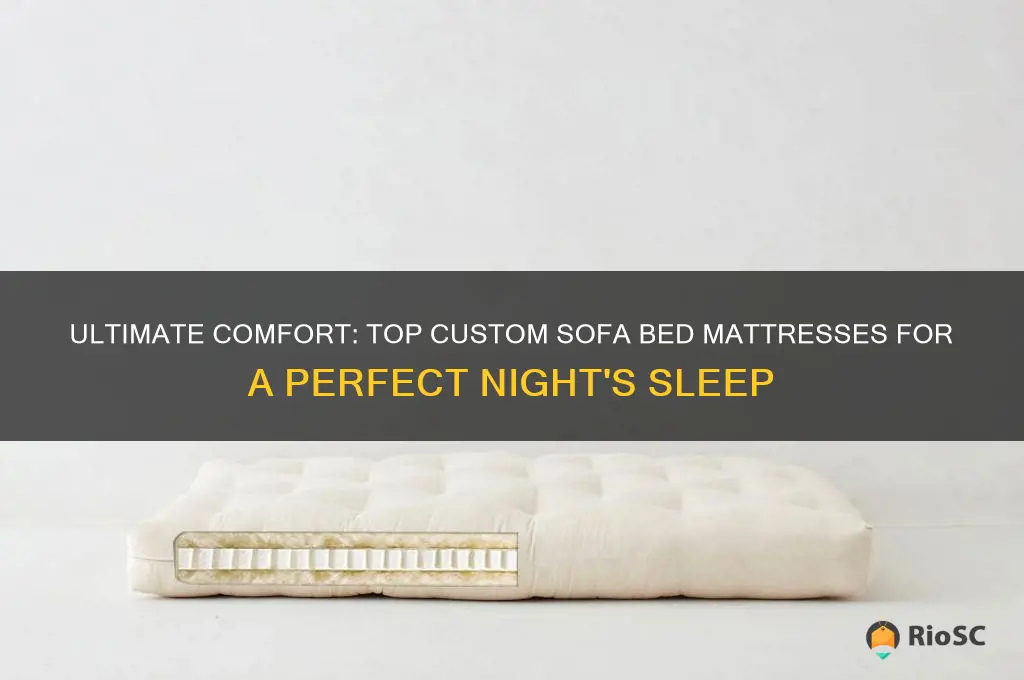 best custom sofa bed mattress