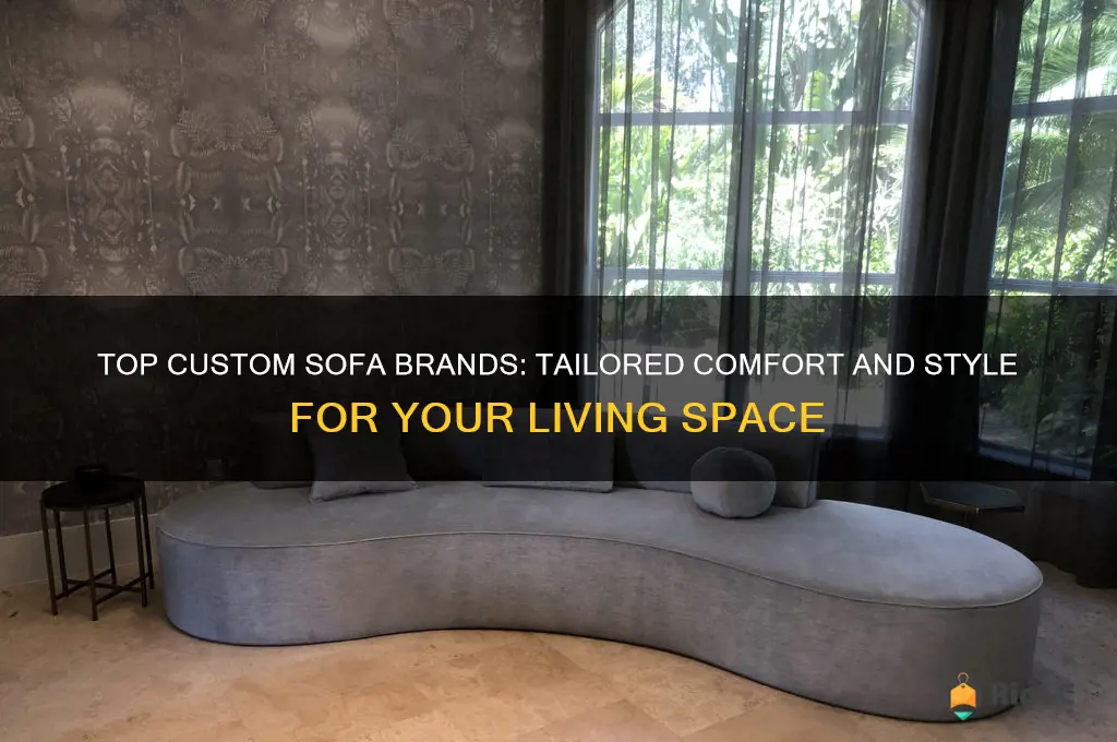 best custom sofa brands