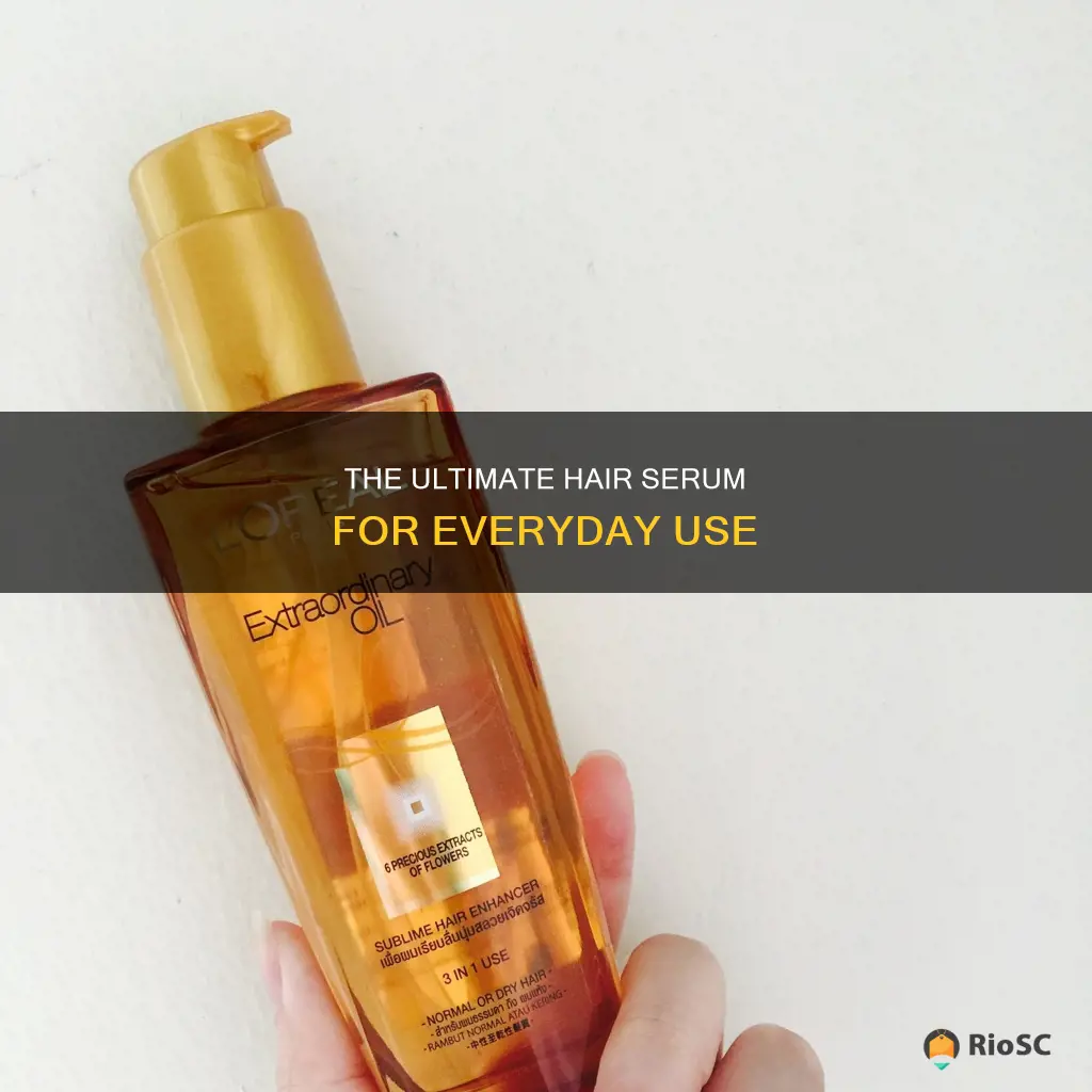 best daily hair serum