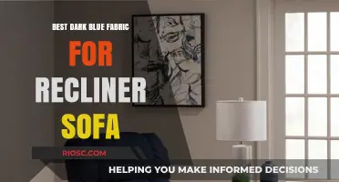Luxurious and Durable: Top Dark Blue Fabrics to Elevate Your Recliner Sofa
