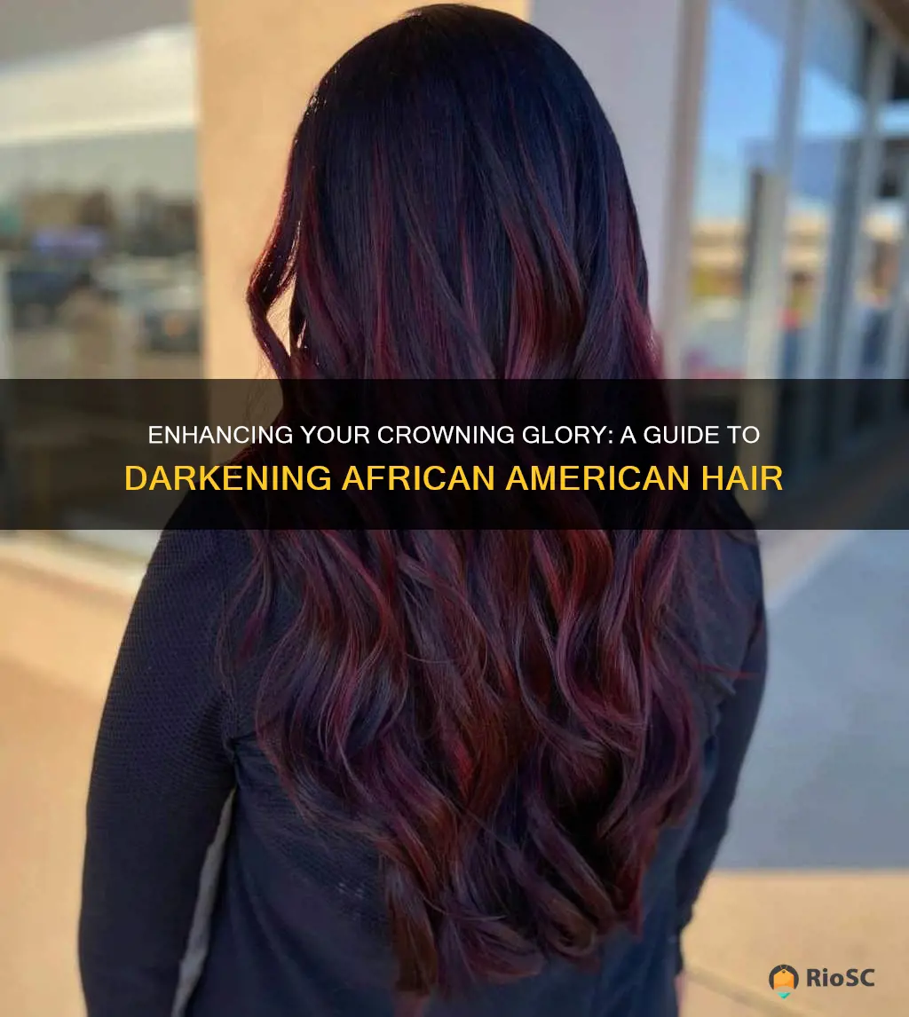 best darken your hair african american