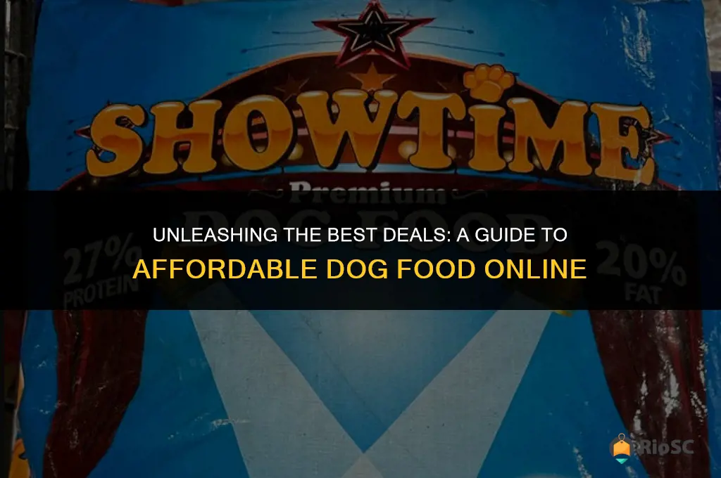 best deal dog food onlne