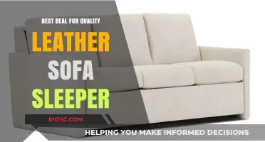 Luxury Meets Functionality: Discover the Best Deal on a Quality Leather Sofa Sleeper