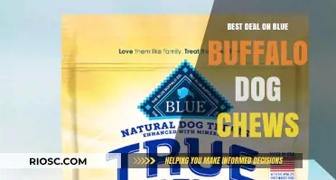 Unleash Savings: Discover the Best Deal on Blue Buffalo Dog Chews for Your Furry Friend