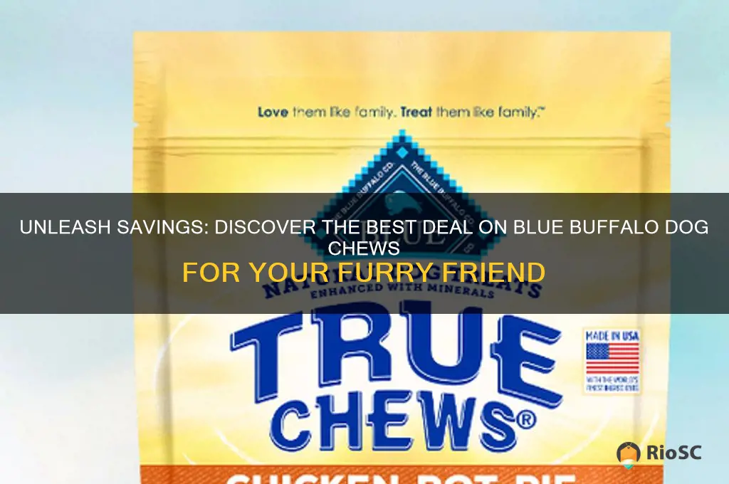 best deal on blue buffalo dog chews