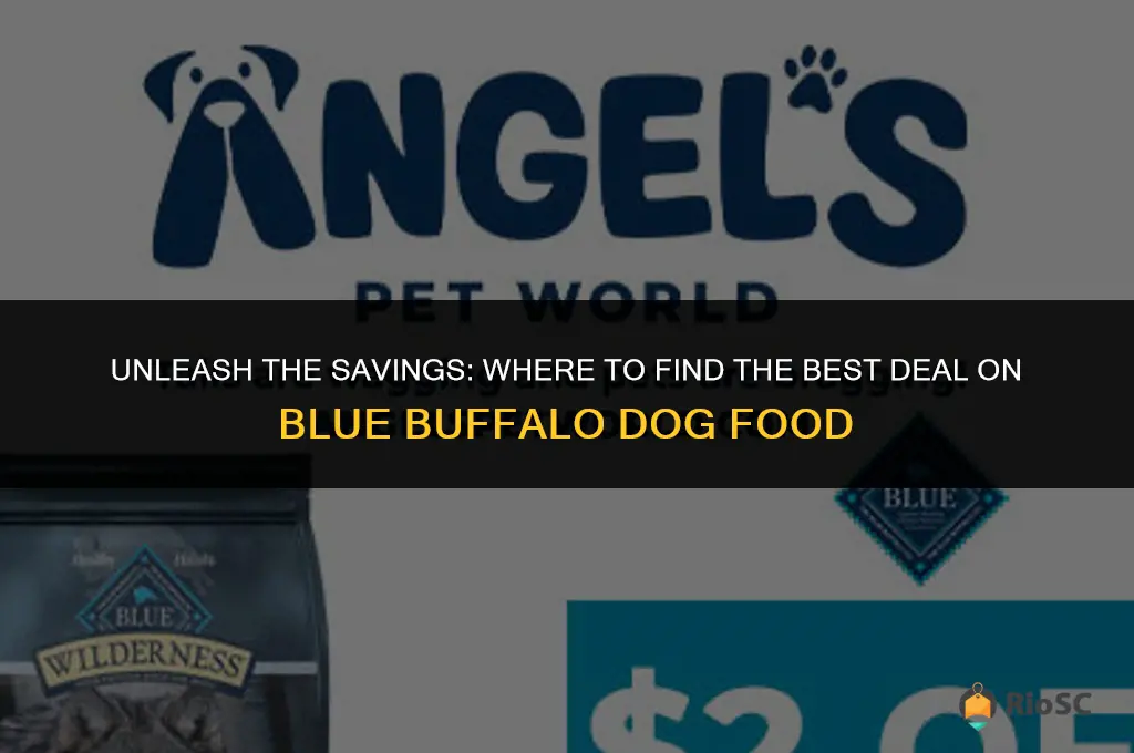 best deal on blue buffalo dog food