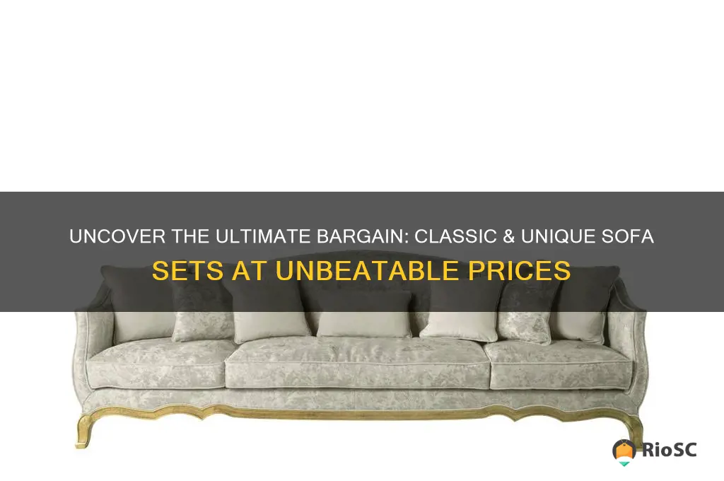 best deal on classic and unique sofa set