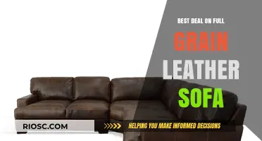 Luxury for Less: Where to Find the Best Deal on a Full Grain Leather Sofa