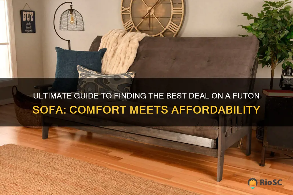 best deal on futon sofa