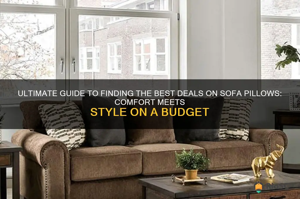 best deal on sofa pillows