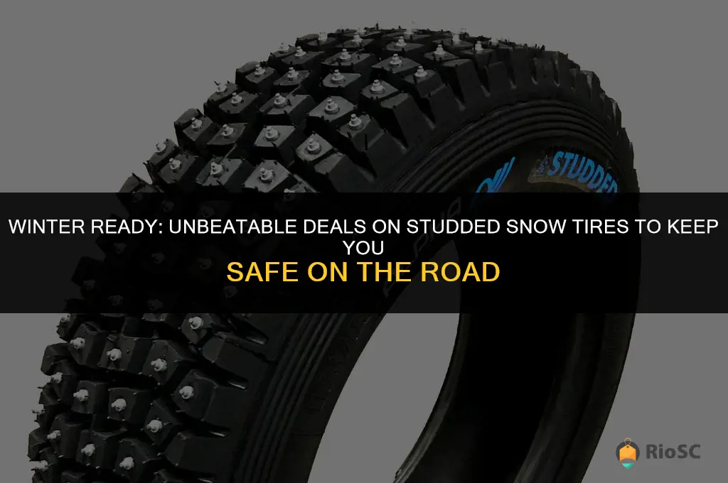 best deal on studded snow tires