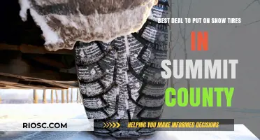 Rev Up Your Winter Savings: Unbeatable Snow Tire Deals in Summit County