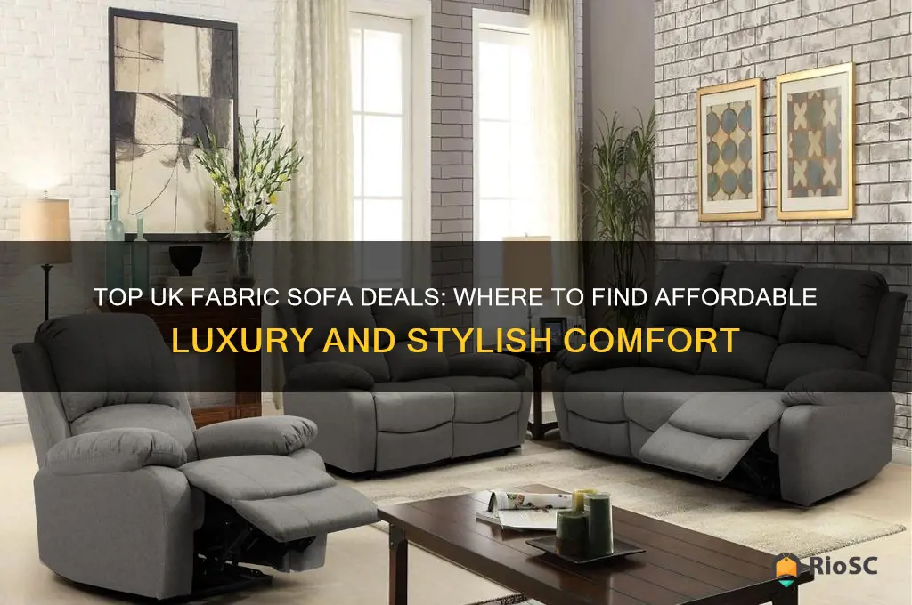 best deals on fabric sofas in uk