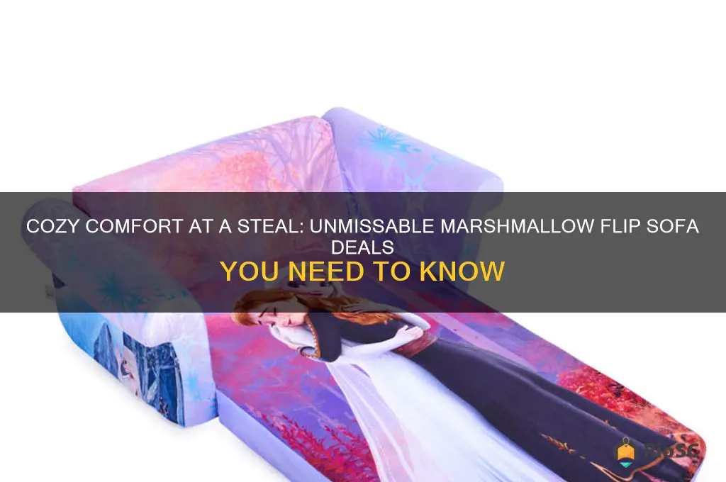best deals on marshmallow flip sofa