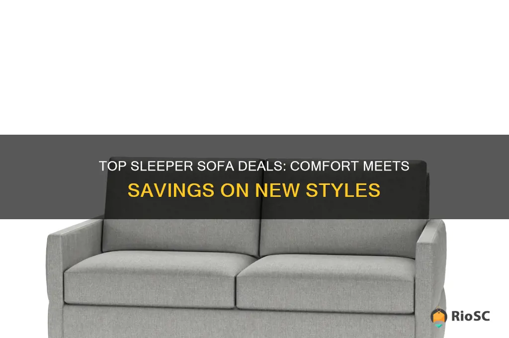 best deals on new sleeper sofas