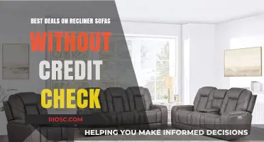 Affordable Comfort: Top Recliner Sofa Deals with No Credit Check Required