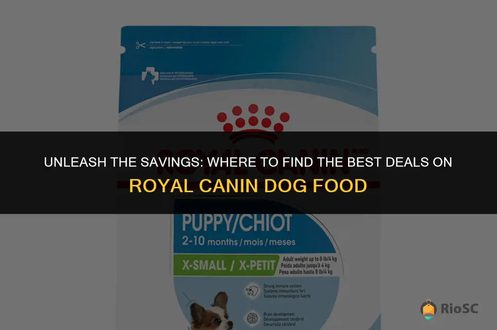 best deals on royal canin dog food