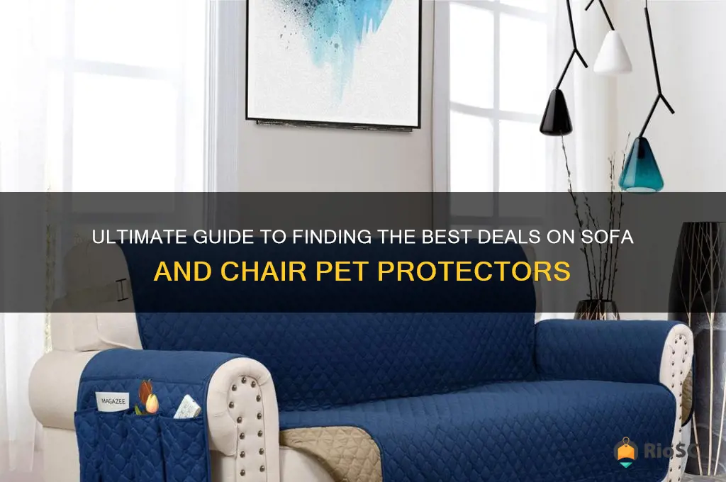 best deals on sofa and chair pet protectors