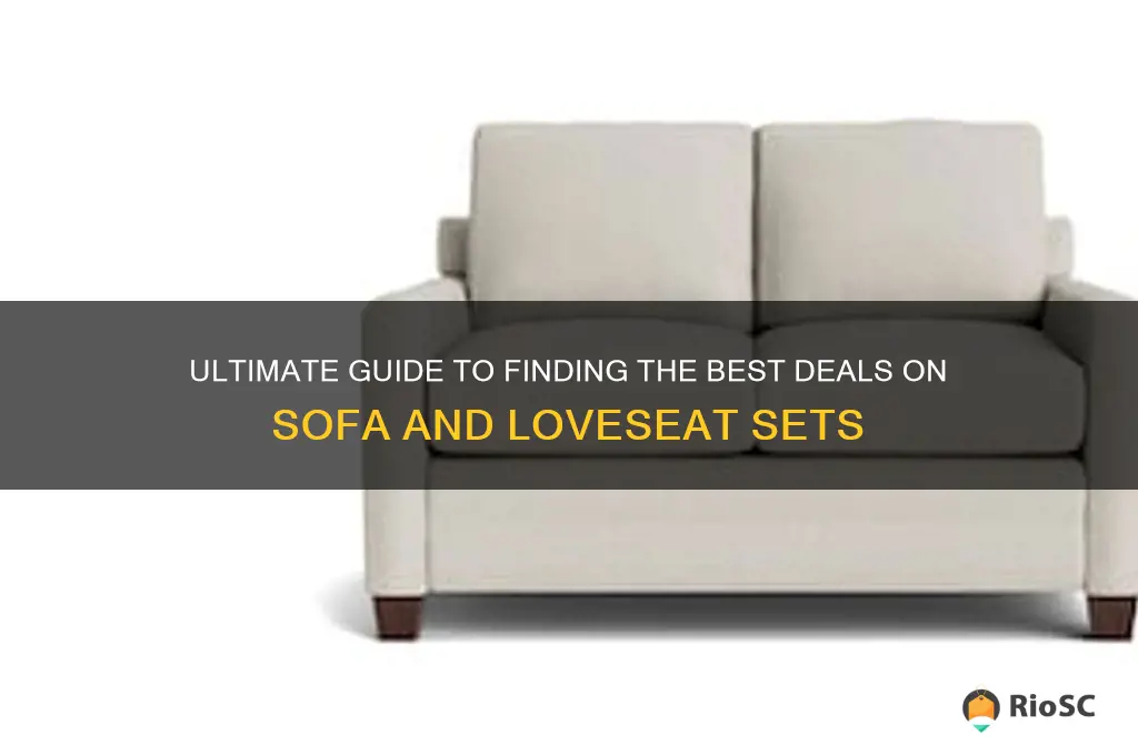 best deals on sofa and loveseat