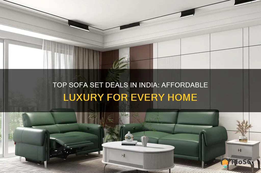 best deals on sofa sets in india