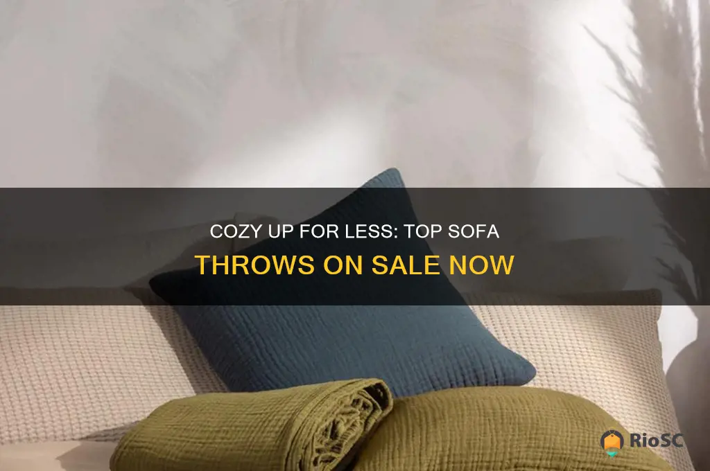 best deals on sofa throws