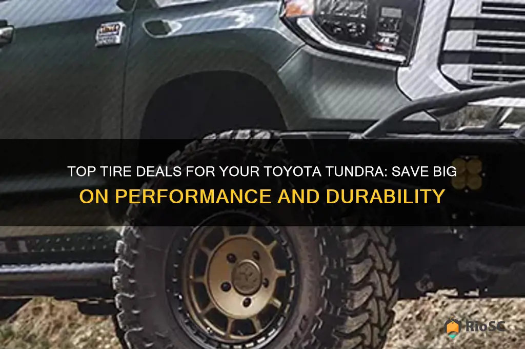 best deals on tires for toyota tundra