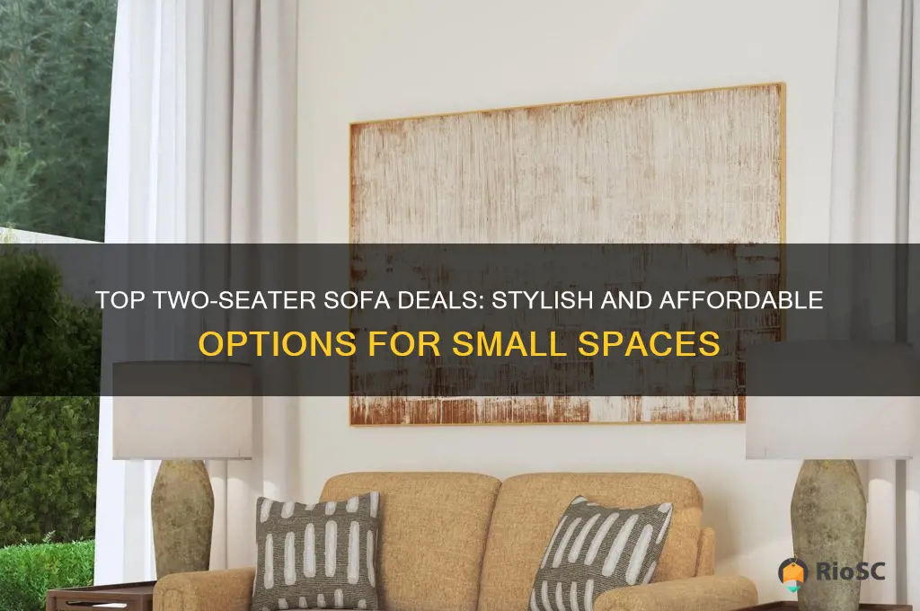 best deals on two seater sofa