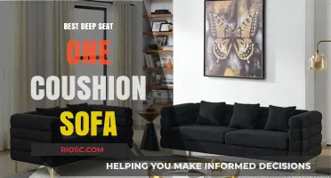 Ultimate Comfort: Discover the Best Deep Seat One-Cushion Sofas for Modern Living Spaces