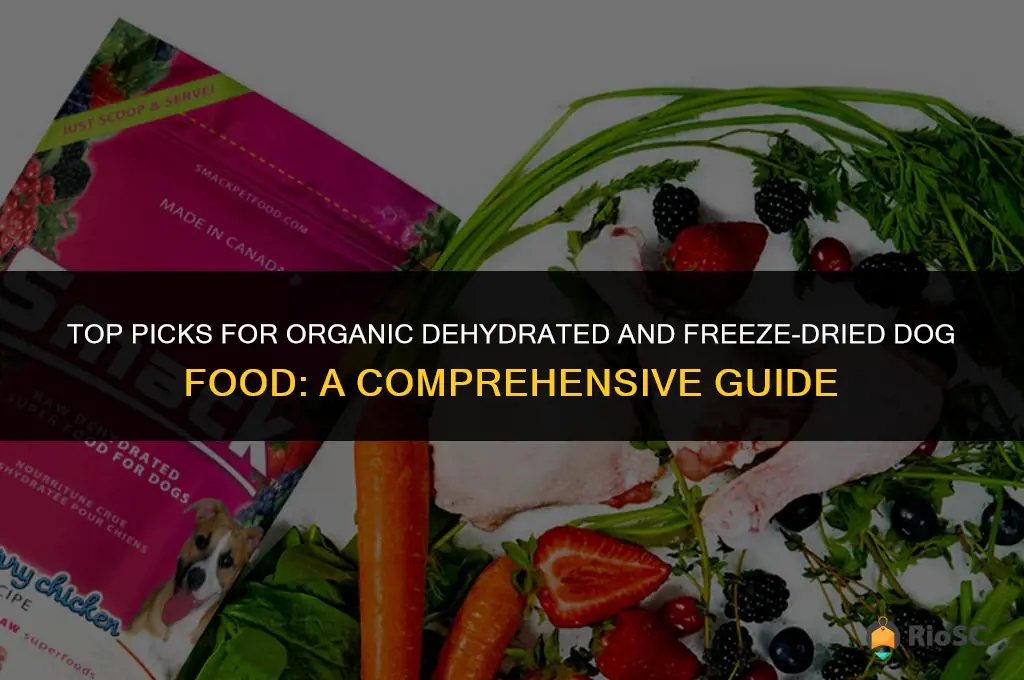 best dehydrated freeze dried dog food organic
