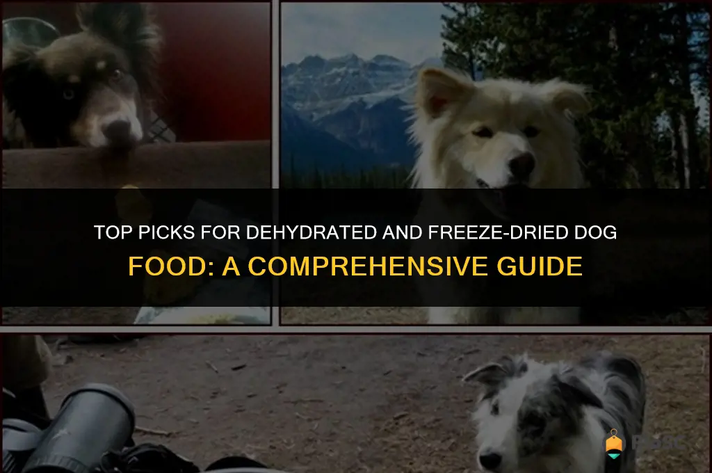 best dehydrated or freeze dried dog food
