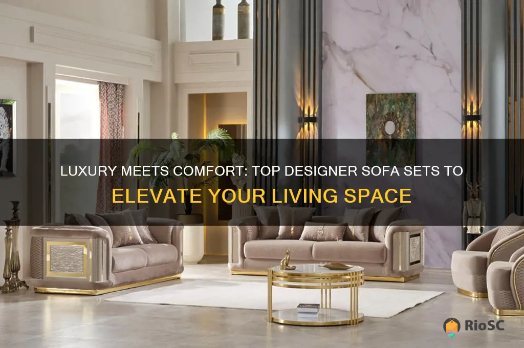 best designer sofa sets