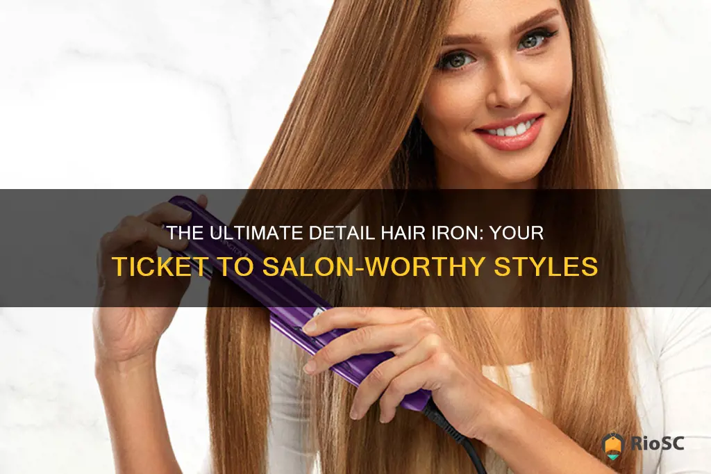 best detail hair iron