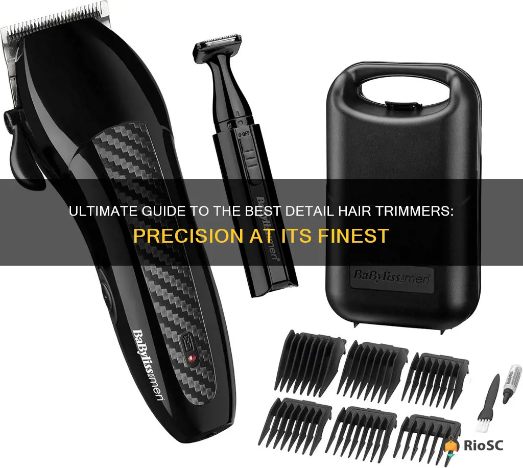 best detail hair trimmer