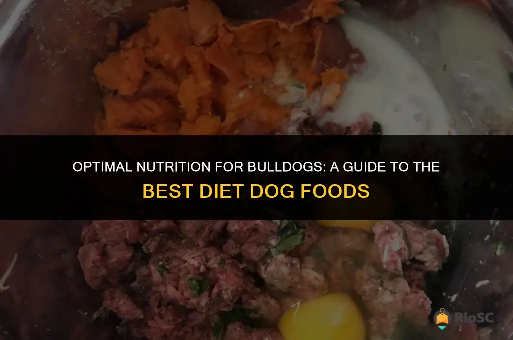 best diet dog food for bulldogs