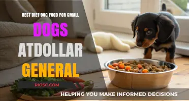 Top Picks for Small Dogs: Best Diet Dog Food Available at Dollar General