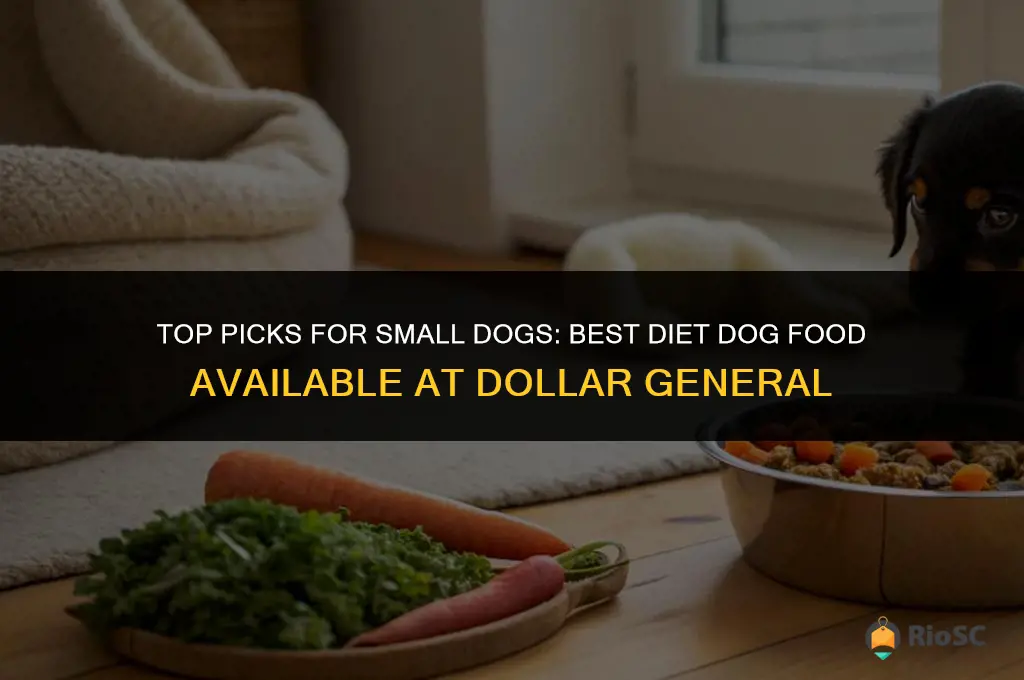 best diet dog food for small dogs atdollar general