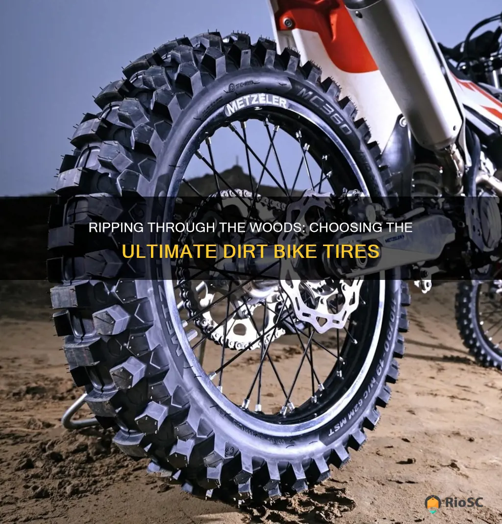 best dirt bike tires for woods