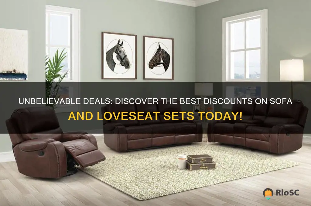 best discount on sofa and loveseat