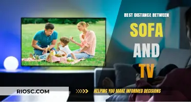 Optimal Viewing Comfort: Finding the Perfect Distance Between Your Sofa and TV
