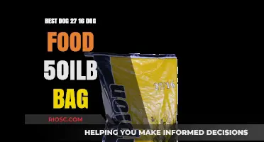 Top-Rated Dog Food: 27-16 Formula in a Convenient 50-lb Bag