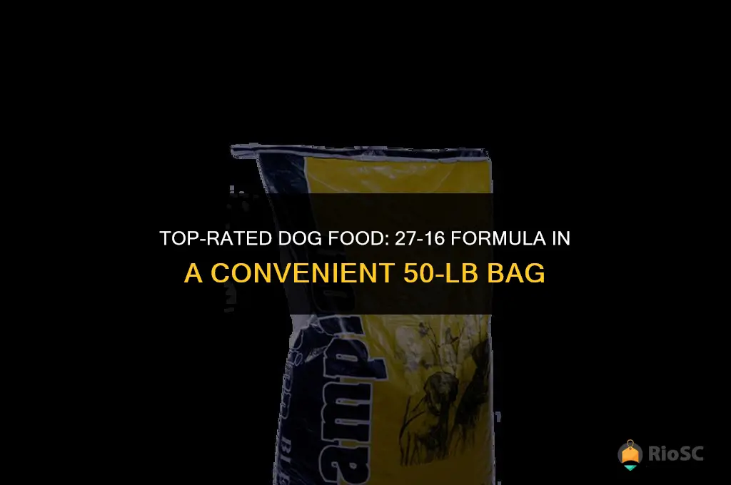 best dog 27 16 dog food 50ilb bag