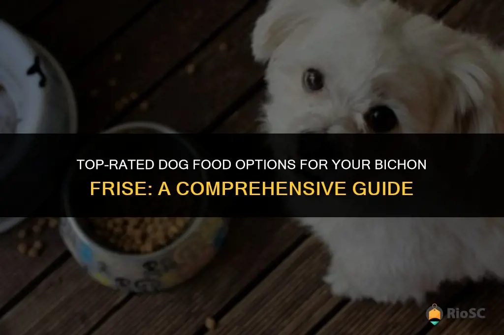 best dog best dog food for bichon frise