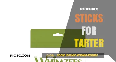 Top Tartar-Fighting Dog Chew Sticks for Fresh Breath and Healthy Teeth